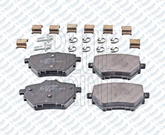 BLUEPRINT ADP154213 Arka Fren Balatasi Elektrikli El Freni Icin Combo E 19> Grandland X 18>